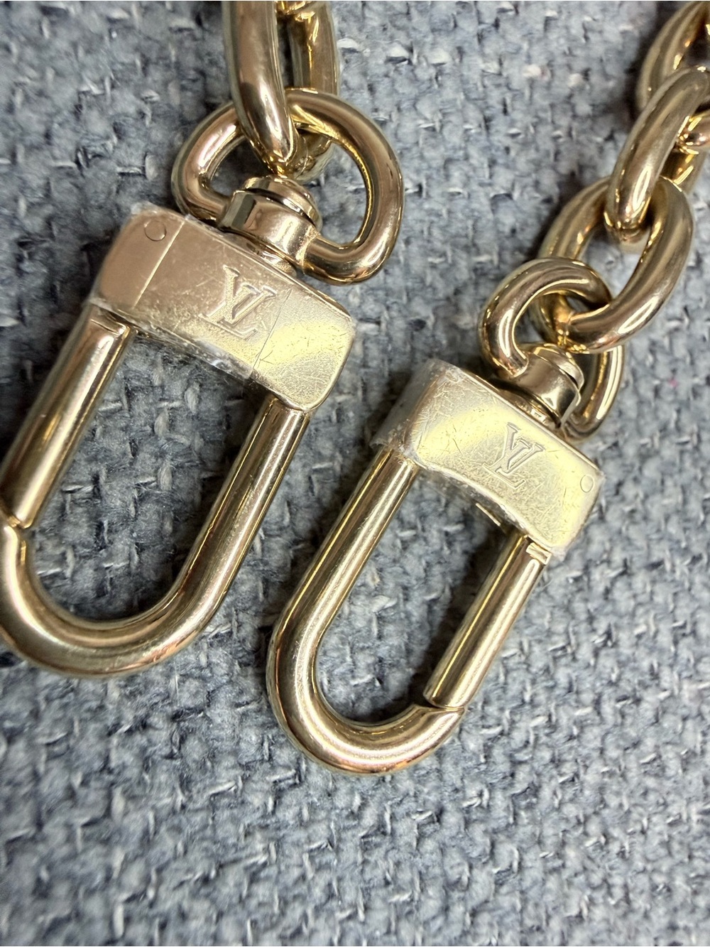 Louis Vuitton gold chain strap - Picture 3 of 3
